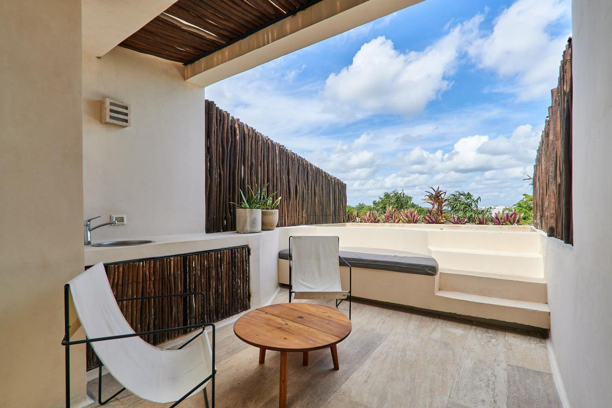 Dhalia - Private Roof With Pool & Beach Club Access Тулум Экстерьер фото